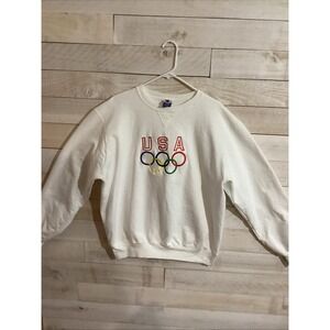 Vintage Champion USA Olympics Crewneck Sweatshirt Size XL Fast Shipping